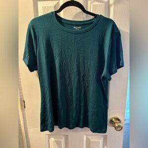 Nine West Teal Short Sleeve Top